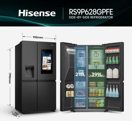 Hisense RS9P628GPFE Side-by-Side Koelkast  10