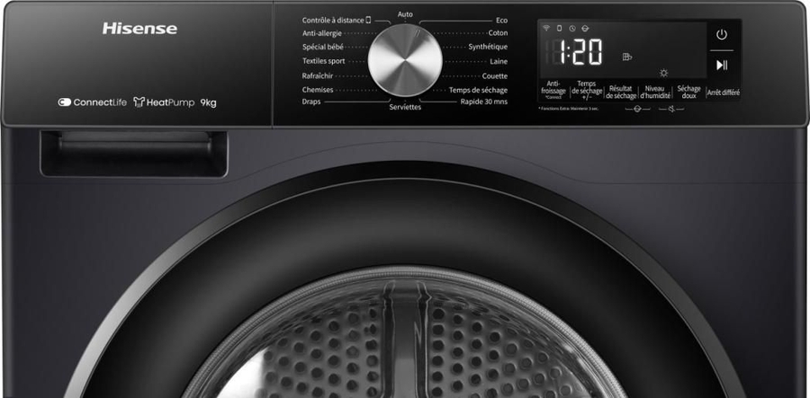 Hisense DH3S902BBCC Warmtepompdroger  8