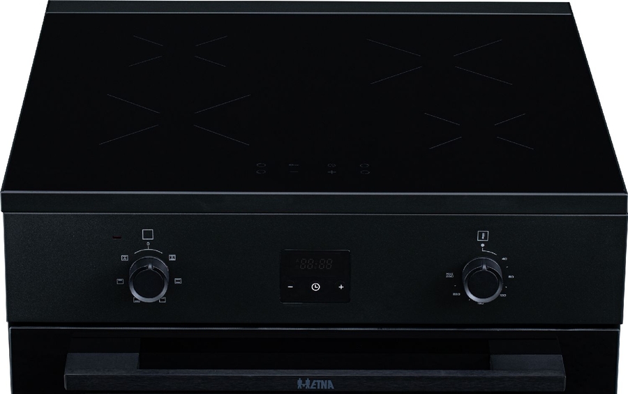 ETNA FI460ZWA Inductie / Elektro Fornuis - Zwart 10