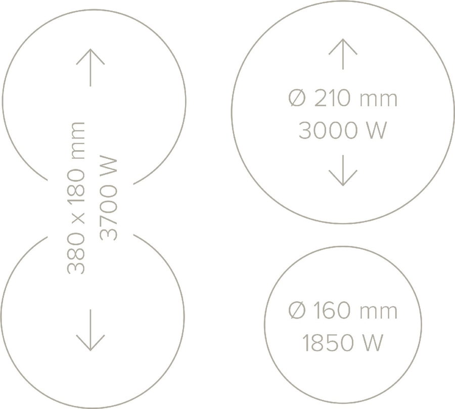 ATAG HI66471D Inbouw Inductiekookplaat 11