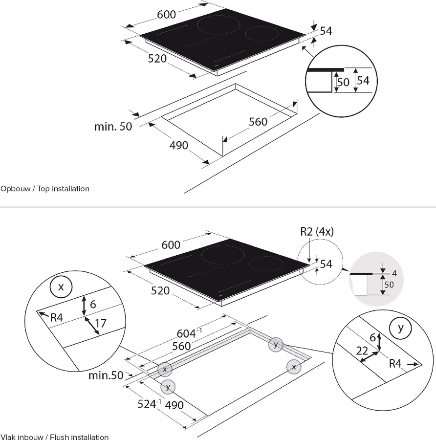ATAG HI66471D Inbouw Inductiekookplaat 2