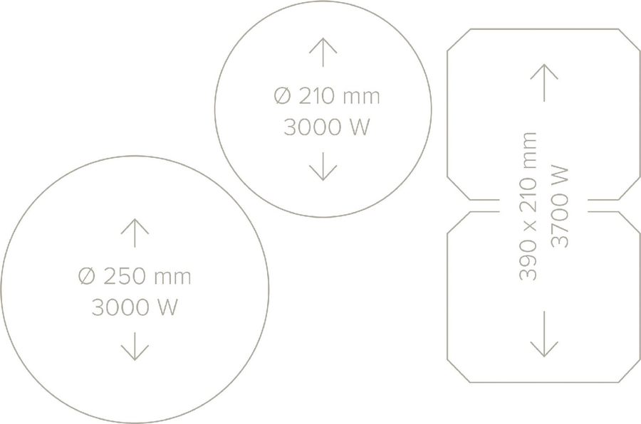 ATAG HI68471DV Inbouw Inductiekookplaat  8