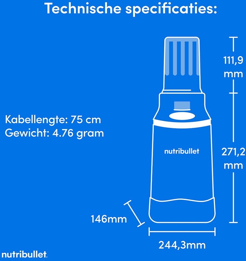 Nutribullet Chill IJsmachine - Zwart 10