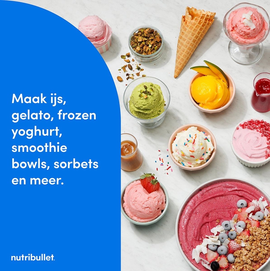 Nutribullet Chill IJsmachine - Zwart 7