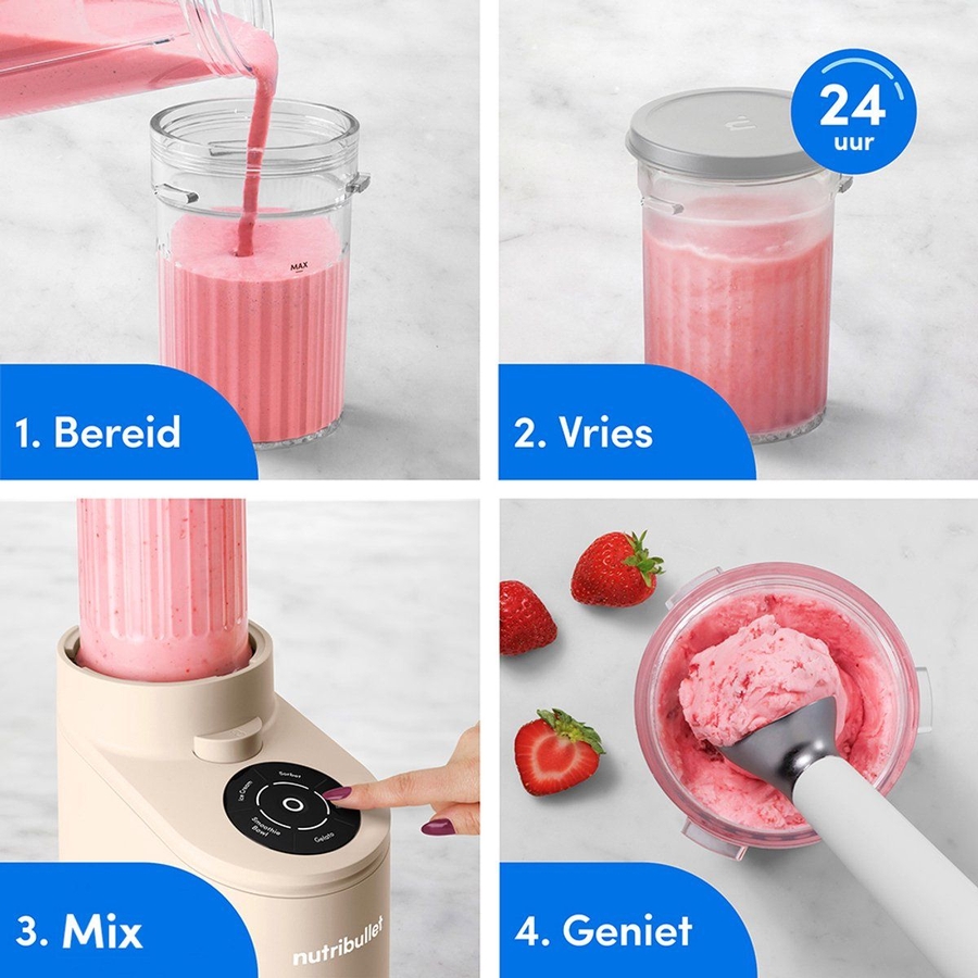 Nutribullet Chill IJsmachine - Beige 11