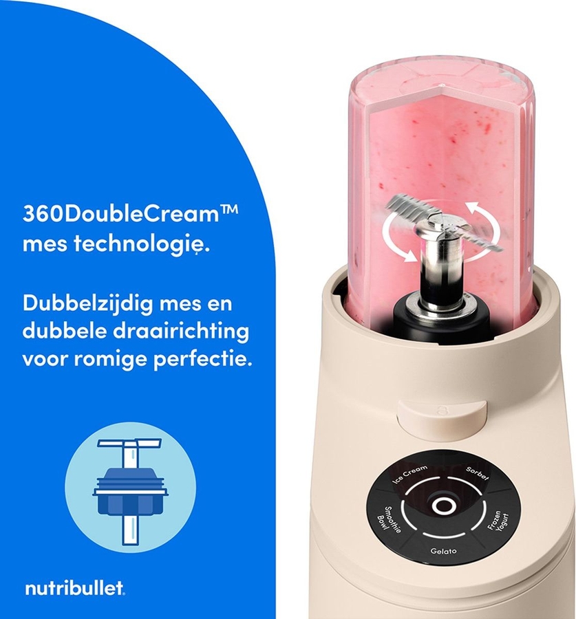 Nutribullet Chill IJsmachine - Beige 7