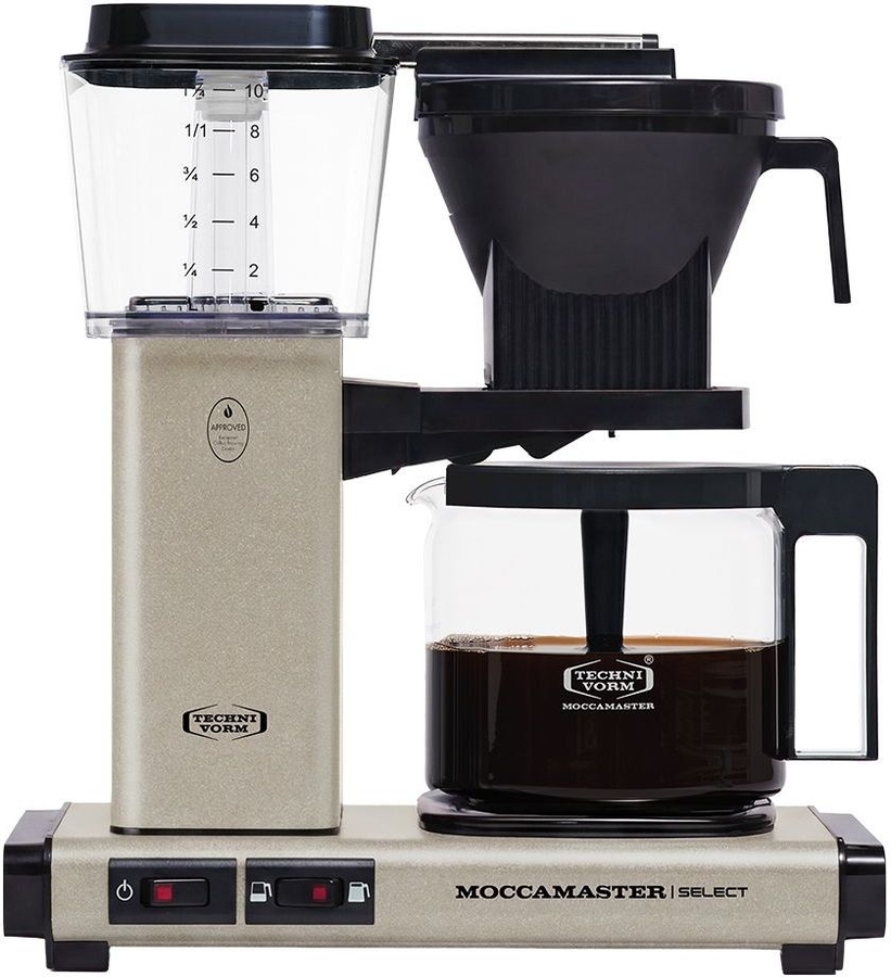 Moccamaster KBG Select Sandstone Koffiemachine - Filterkoffie 1
