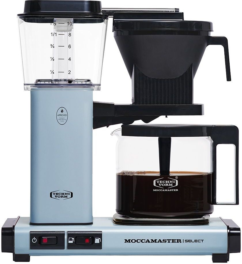 Moccamaster KBG Select Baby Blue Koffiemachine - Filterkoffie 1