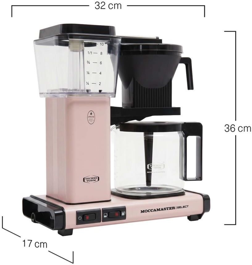 Moccamaster KBG Select Cherry Blossom Koffiemachine - Filterkoffie 2