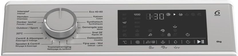 Whirlpool TW 622S FRESHCARE BE Wasmachine - Bovenlader  7