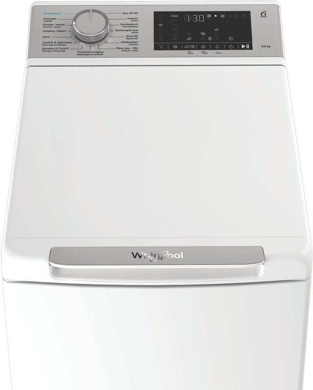 Whirlpool TW 6521S SENSE WASH BE Wasmachine - Bovenlader  6