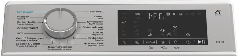 Whirlpool TW 6521S SENSE WASH BE Wasmachine - Bovenlader  7