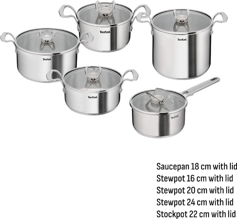 Tefal E529SA Extreme Kookset 12