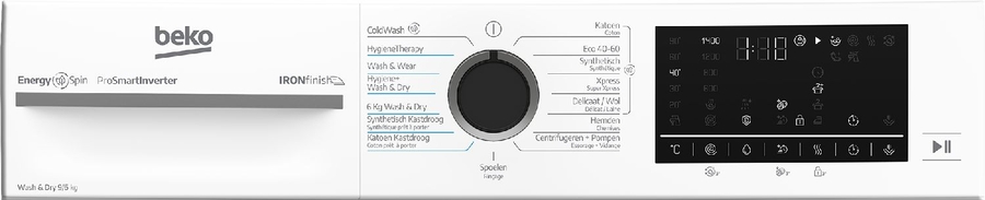 Beko BM5DFT4941W Was-droogcombinatie 8