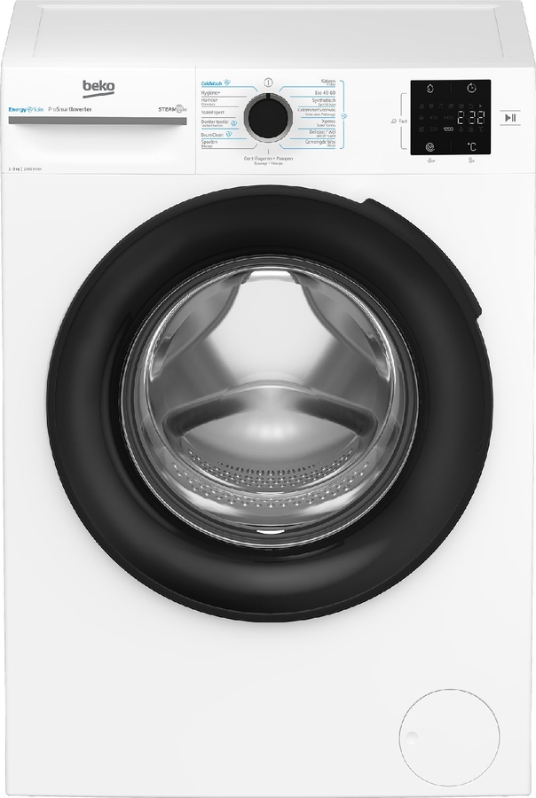 Beko BM3WFT3841W Wasmachine  1