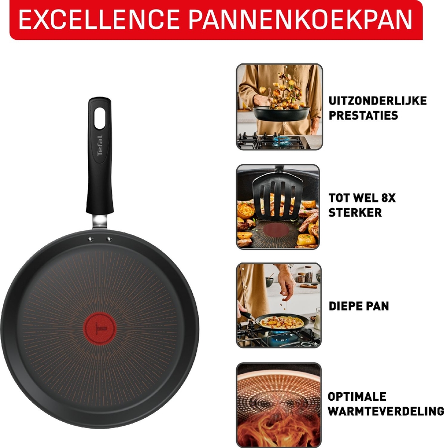 Tefal G32039 Excellence Pannenkoekpan - 28 cm 7