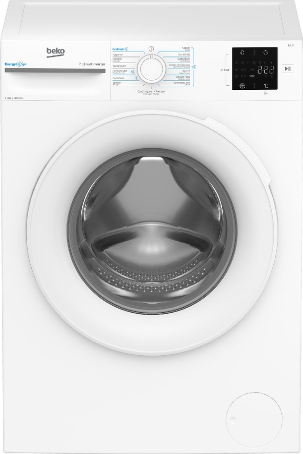 Beko BM3WFU38412CW Wasmachine 1