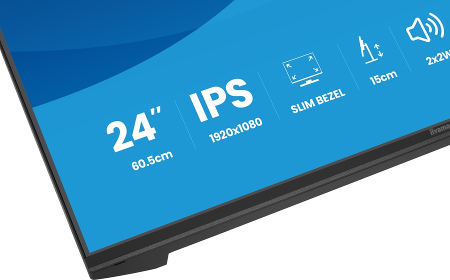 iiyama ProLite XB2491HS-B1 24 inch Full HD IPS Monitor 11