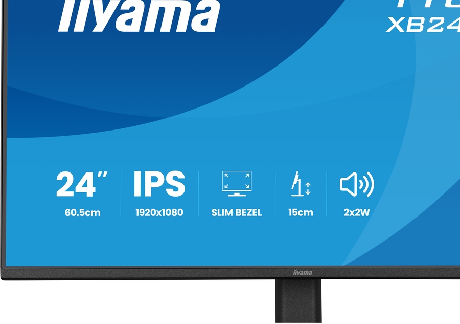 iiyama ProLite XB2491HS-B1 24 inch Full HD IPS Monitor 12