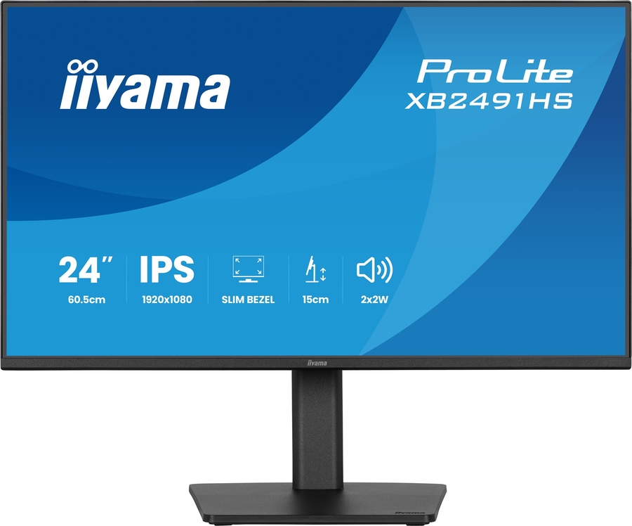 iiyama ProLite XB2491HS-B1 24 inch Full HD IPS Monitor 3