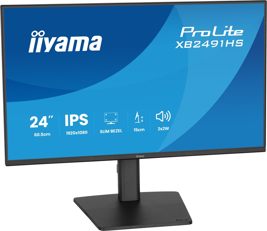 iiyama ProLite XB2491HS-B1 24 inch Full HD IPS Monitor 4