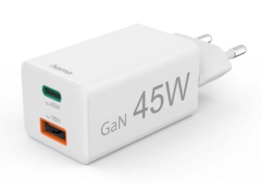 Hama 00201993 45W GaN USB‑C Snellader 1