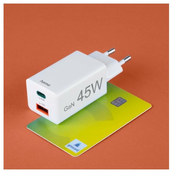 Hama 00201993 45W GaN USB‑C Snellader 13