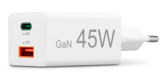 Hama 00201993 45W GaN USB‑C Snellader 16