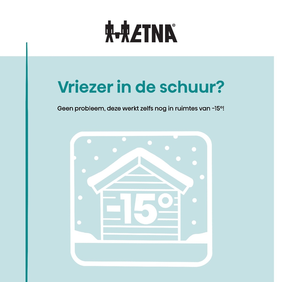 ETNA VV185NRVS Vriezer  12