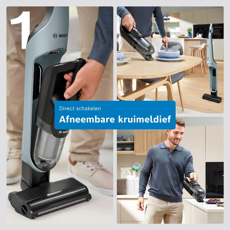 BOSCH BCH4SM28 Serie 4 Flexxo 28 Vmax Steelstofzuiger 5