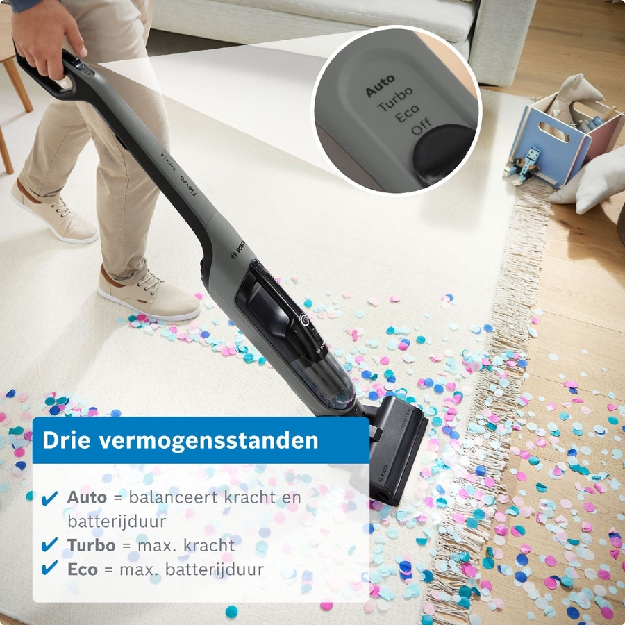 BOSCH BHH4GN28 Serie 4 Flexxo 28 Vmax Steelstofzuiger 15