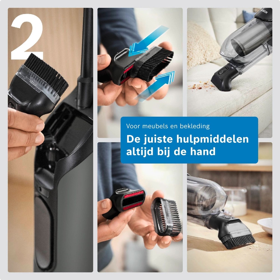 BOSCH BHH4GN28 Serie 4 Flexxo 28 Vmax Steelstofzuiger 3
