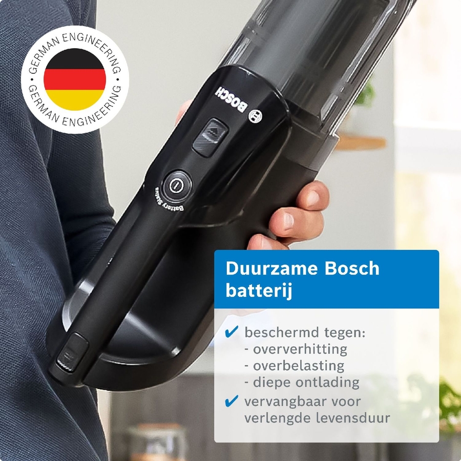 BOSCH BHH4GN28 Serie 4 Flexxo 28 Vmax Steelstofzuiger 5