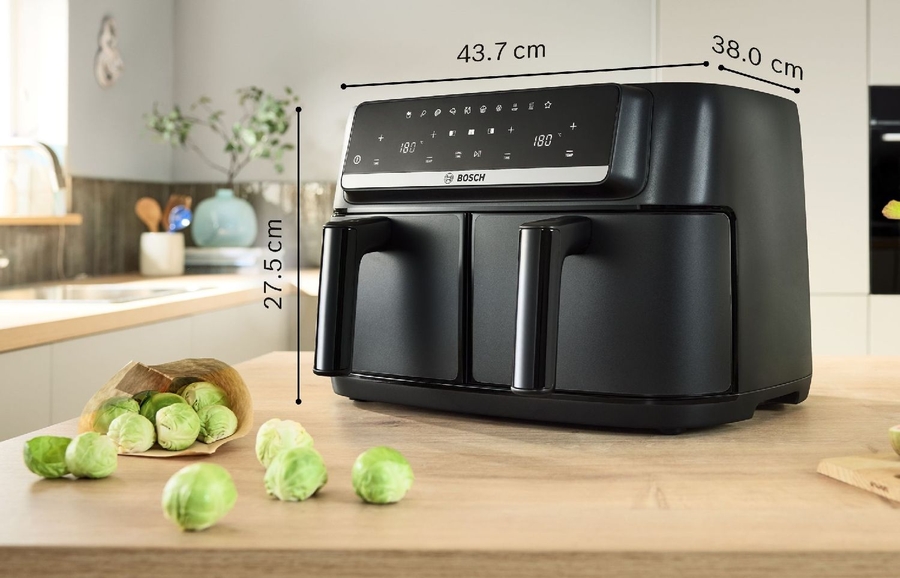 BOSCH MAFD440B7 Serie 4 Double Drawer Airfryer 1