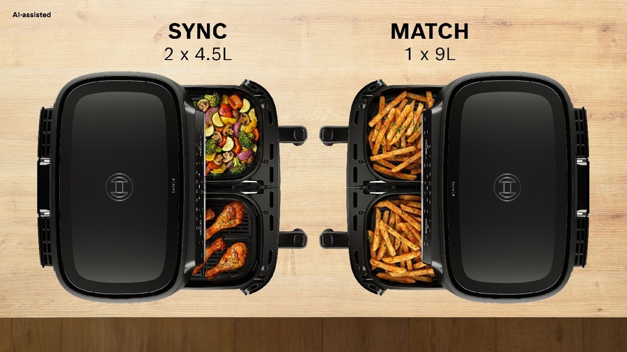 BOSCH MAFD440B7 Serie 4 Double Drawer Airfryer 4