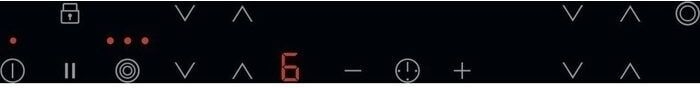 AEG TN64RA03FB 3000 Radiant Hob Keramische Kookplaat 9