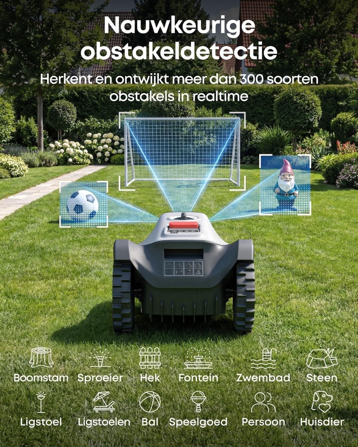 eufy C15 Robotgrasmaaier met Garage 6