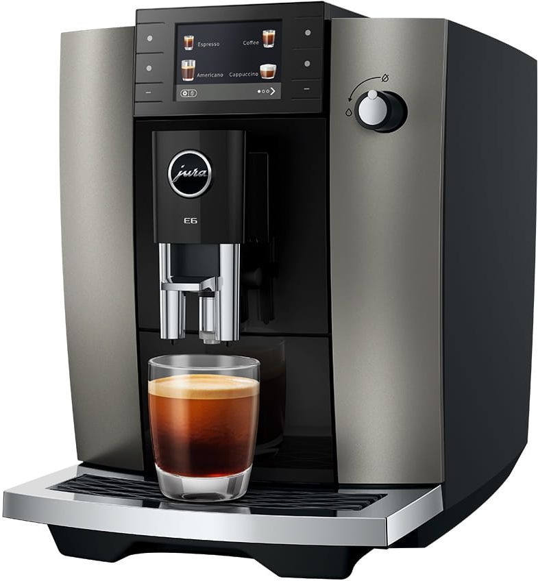 JURA E6 Dark Inox (ED) Volautomatische Koffiemachine 1
