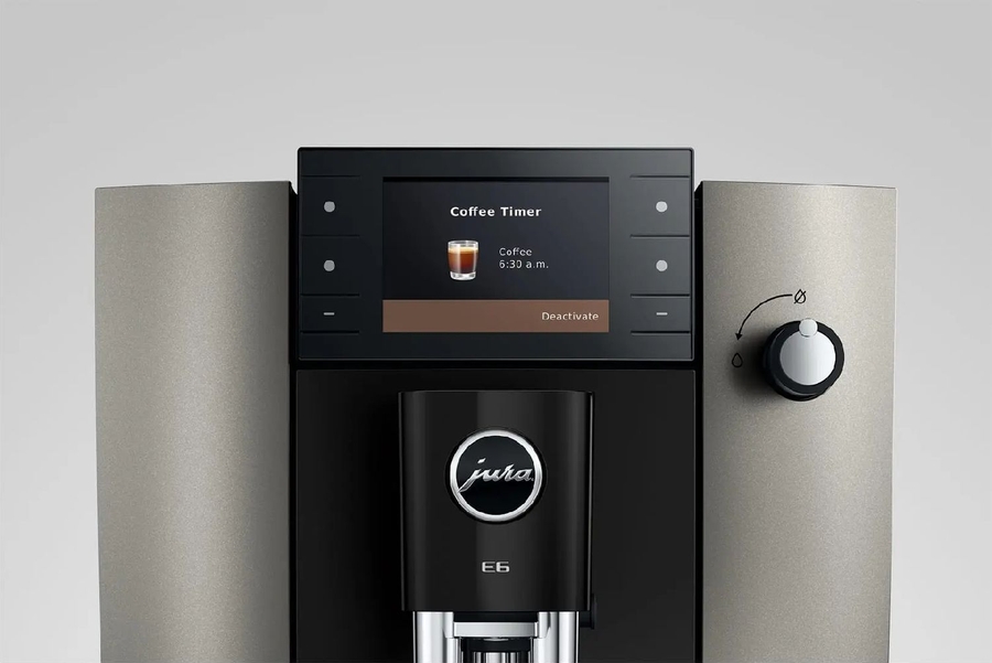 JURA E6 Dark Inox (ED) Volautomatische Koffiemachine 5