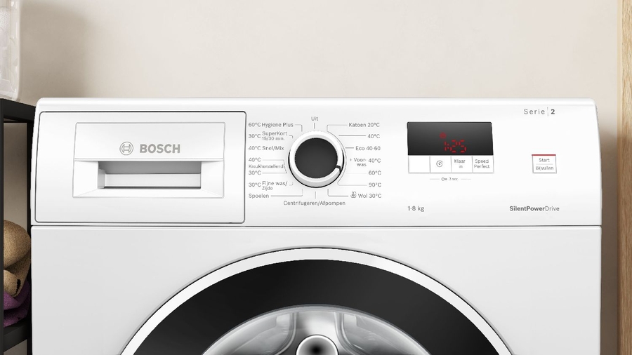 BOSCH WGE03408NL Serie 2 Wasmachine 2