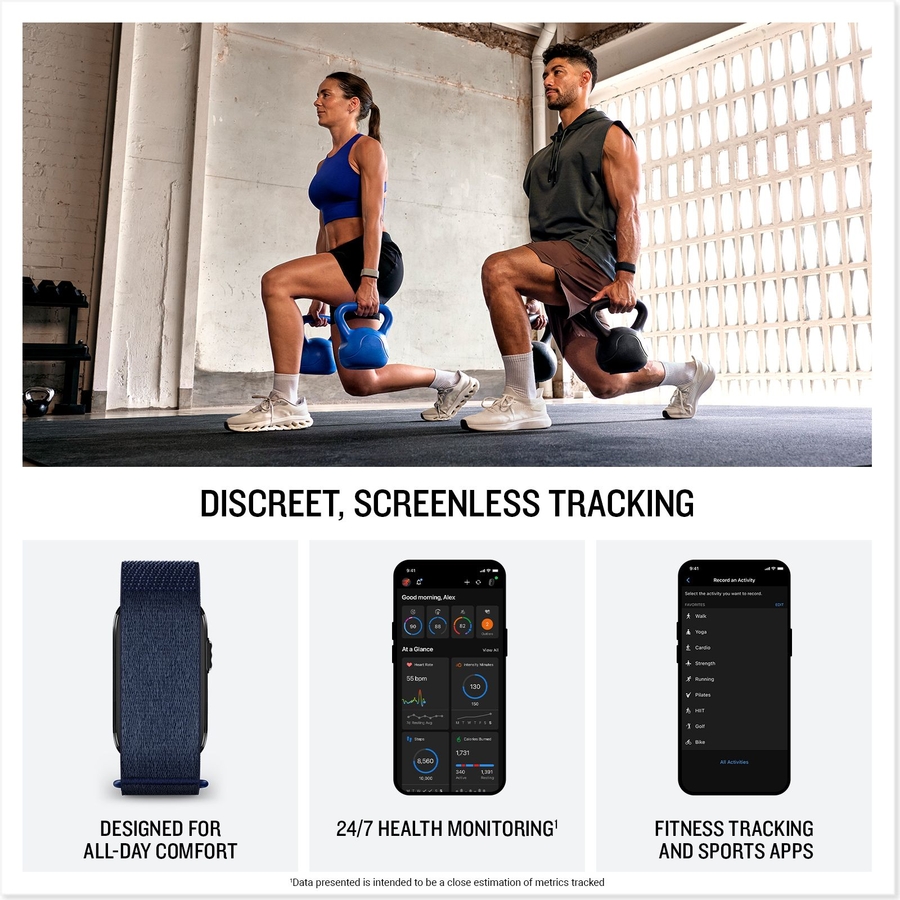 Garmin CIRQA Smart Band, Captain Blue, S-M 2