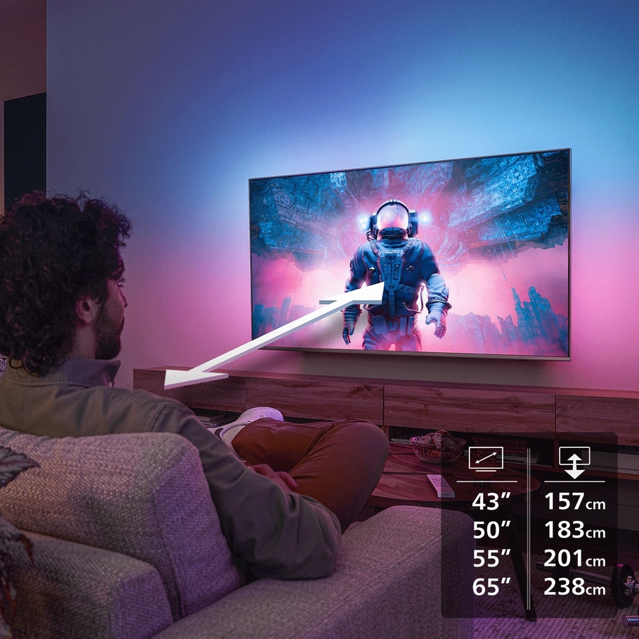 Philips 50PQS9081 4k QLED Ambilight TV 50 inch (The One - 2026) 13