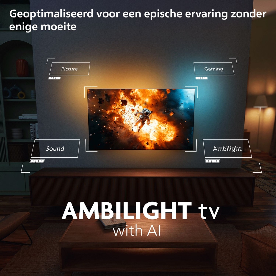 Philips 55OLED851 4k OLED Ambilight TV 55 inch (2026) 5