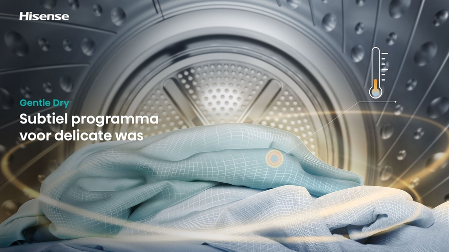 Hisense DH7I108BBAB/BLX Warmtepompdroger  12