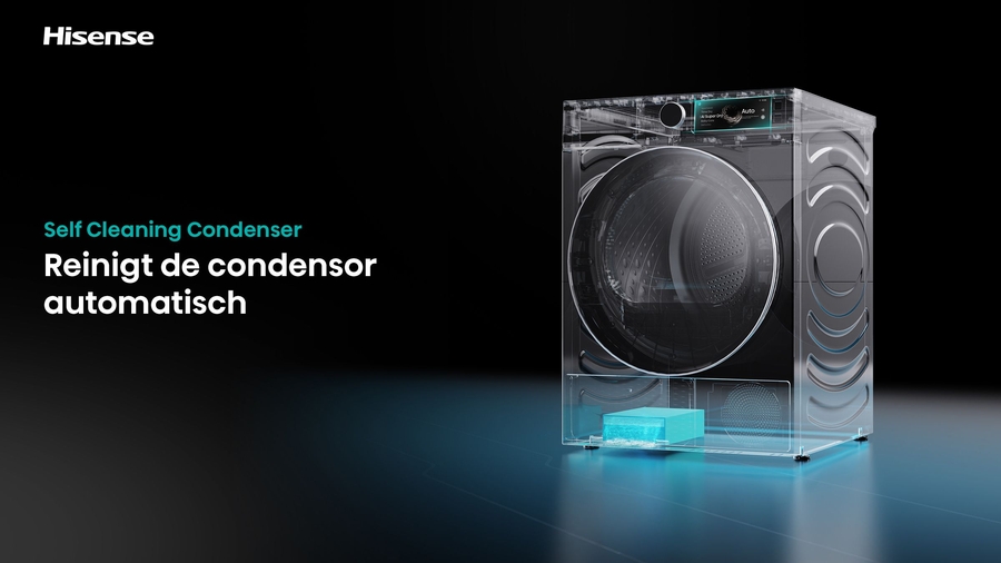 Hisense DH7I108BBAB/BLX Warmtepompdroger  15