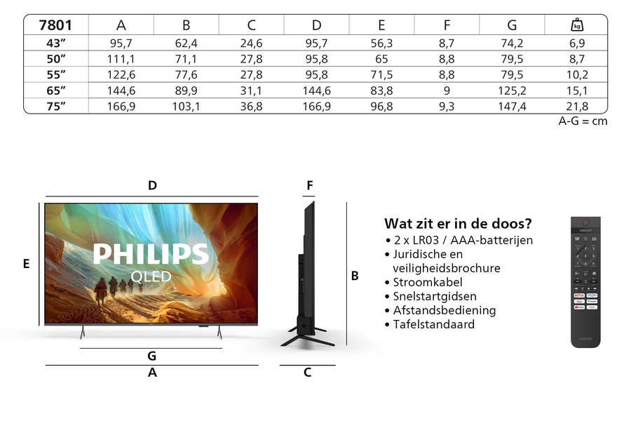 Philips 43PQS7801/12  3