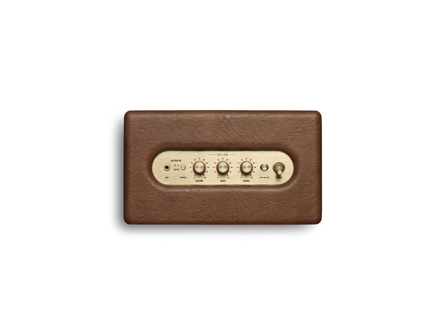 Marshall Acton III BT Brown Bluetooth Speaker 10