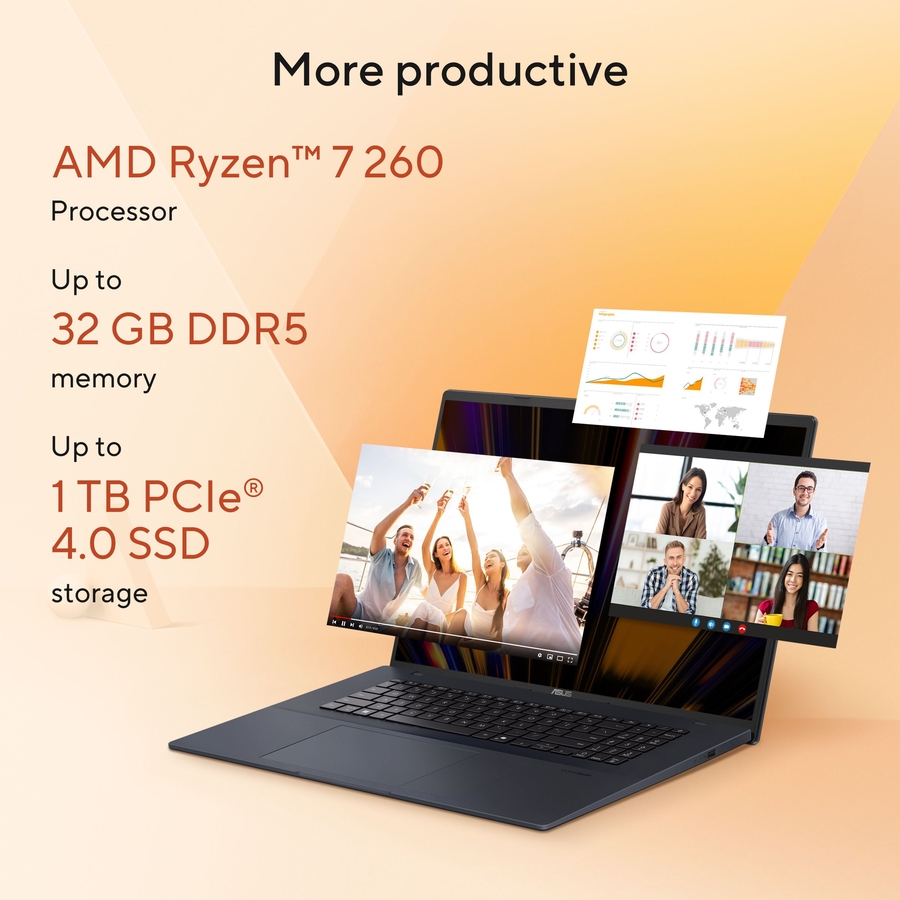 Vivobook 18 M1807HA-S16512W Copilot+ 12
