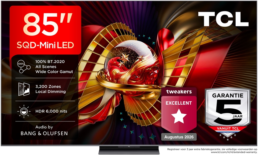TCL 85C89L SQD Mini LED 4K TV 1