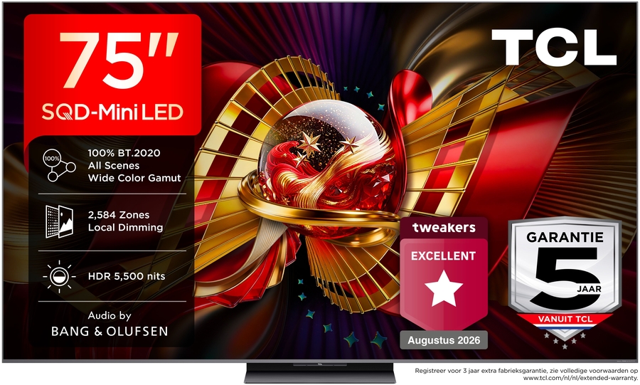 TCL 75C89L SQD Mini LED 4K TV 1